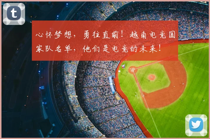 心怀梦想，勇往直前！越南电竞国家队名单，他们是电竞的未来！
